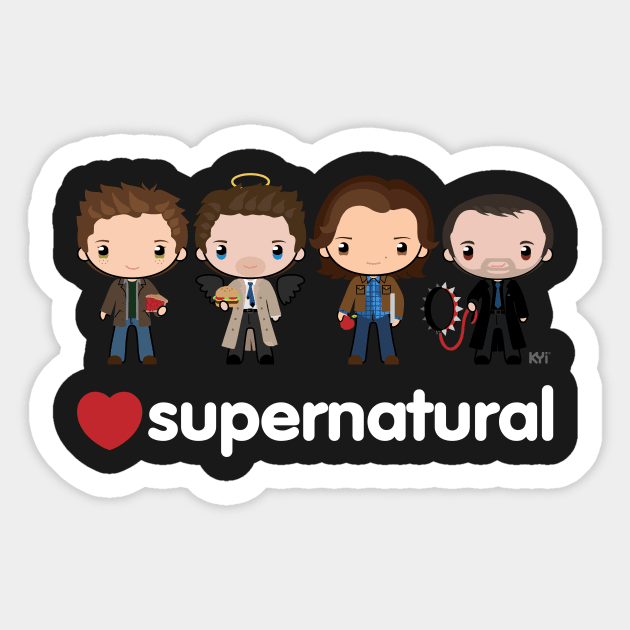 Love Supernatural Sticker by KYi